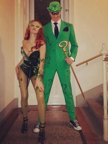 30 Amazing Halloween Costume Ideas for Duos You Will Want To copy- poison ivy and the riddler