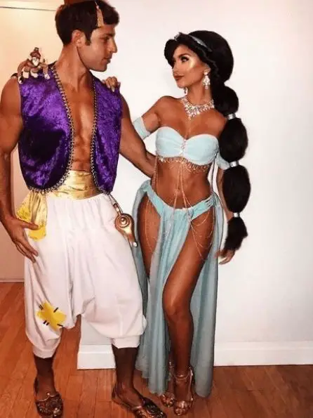 30 Amazing Halloween Costume Ideas for Duos You Will Want To copy- aladdin and jasmine