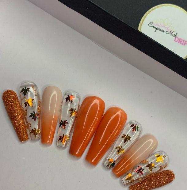 40 Best Fall Nail Designs You’ll Obsess Over | Autumn Nail Designs