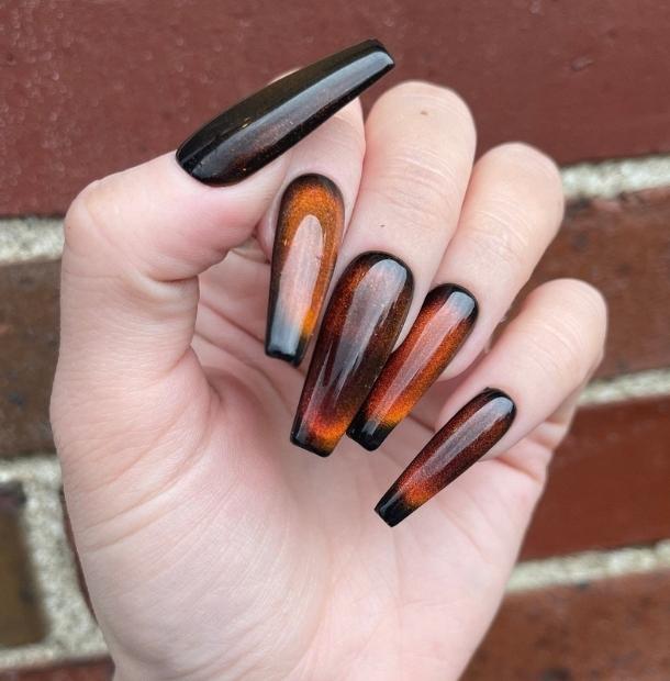 40 Best Fall Nail Designs You’ll Obsess Over | Autumn Nail Designs