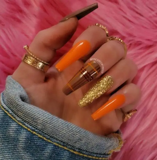 40 Best Fall Nail Designs You’ll Obsess Over | Autumn Nail Designs