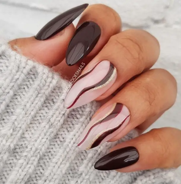 40 Best Fall Nail Designs You’ll Obsess Over | Autumn Nail Designs