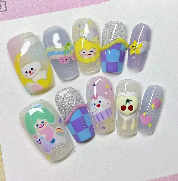 45 Stunning Cute Nail Designs You'll Love in 2023