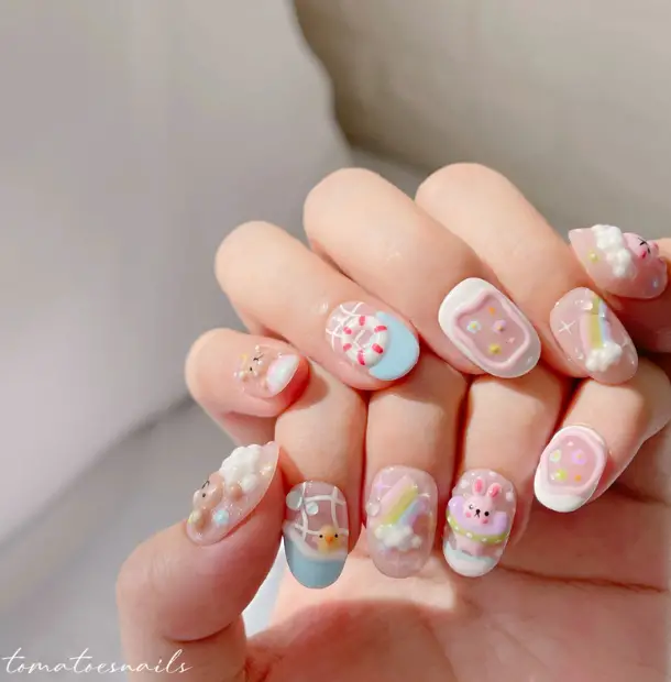 45 Stunning Cute Nail Designs You'll Love in 2023